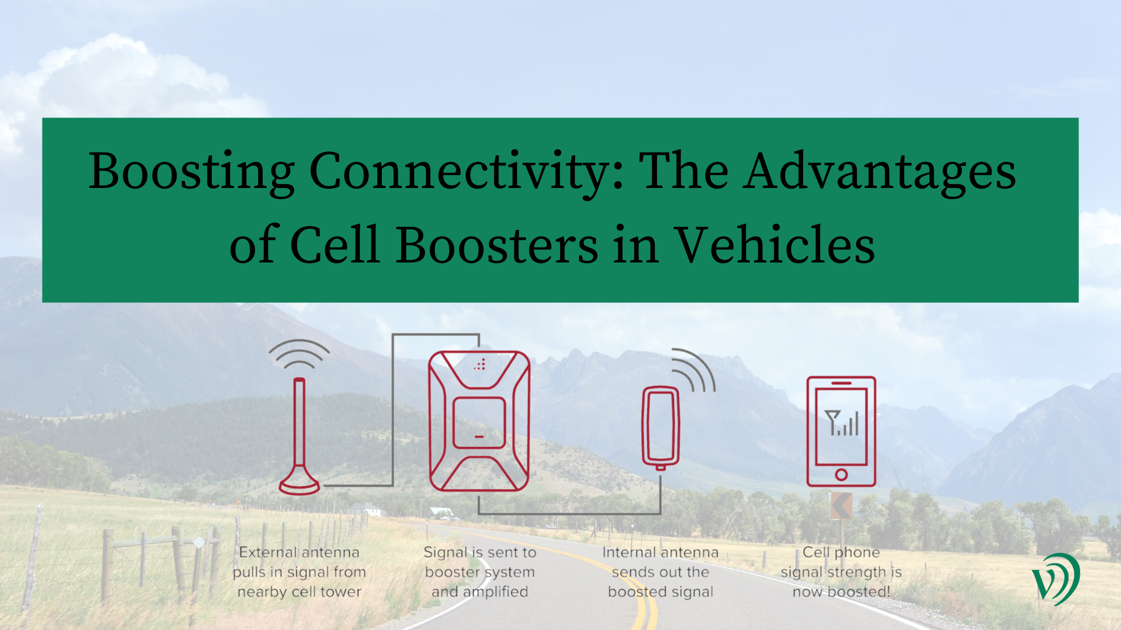 Advantages of cell boosters in vehicles for improved connectivity